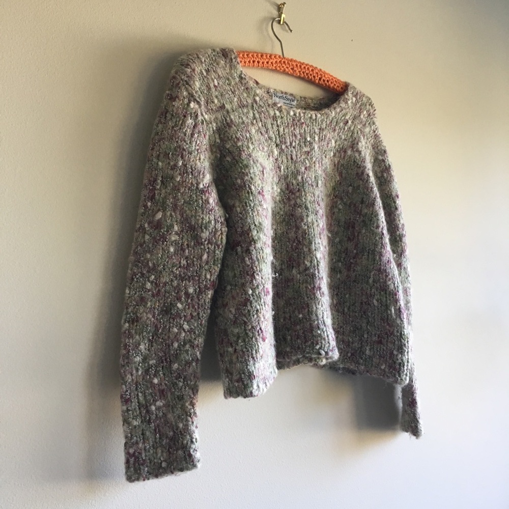 VINTAGE Heathered Sweater
